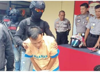 Pengembat HP Ditembak Kakinya Oleh Tim Marong Polres Tuban.