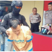 Pengembat HP Ditembak Kakinya Oleh Tim Marong Polres Tuban.