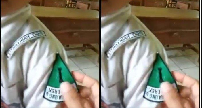 Logo Terbalik, Ternyata Ibu Anak SD ini Buta Huruf