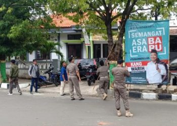 Ancaman Pencopotan Bagi Baliho Bacabup/Bacawabup Tuban Yang Tidak Bayar Pajak Reklame.