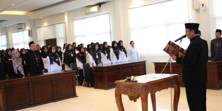 Pejabat Disdukcapil Tuban Dilantik Bupati