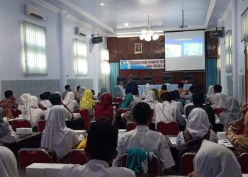 Dinas Kesehatan Kabupaten Tuban Gelar Sosialisasi Bahaya Rokok ,KKR dan PHBS Bagi Siswa Sekolah.