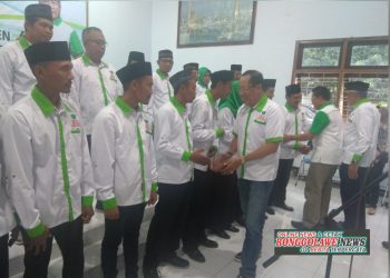Bacalon Bupati Tuban H.Setiajit Hadiri  Pelantikan Dewan Pimpinan Kapubaten Himpunan Kerukunan Tani Indonesia (HKTI) Kabupaten Tuban.