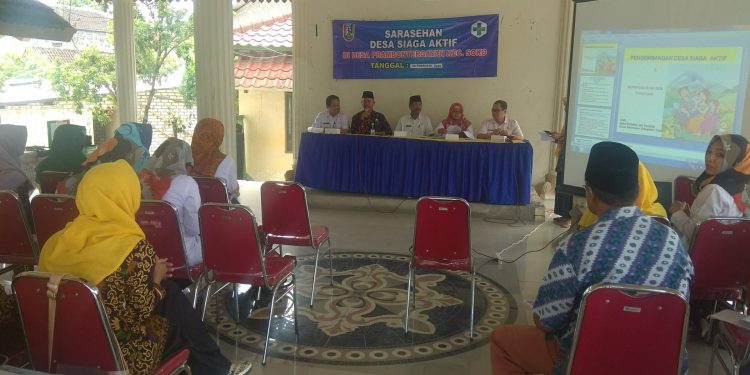 Sarasehan Desa Siaga Aktif  di 5 Desa di Tuban Tahun 2020