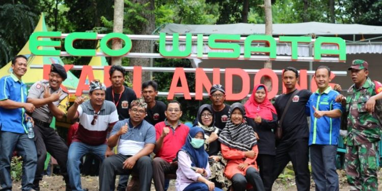 Festival Bakar Jagung Warnai Lounching Eco Wisata Kali Andong Melengkapi Sendang Asmoro.