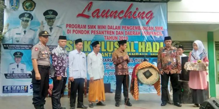 Hadiri Lounching Program SMK Mini , Kapolsek Rengel Beri Apresiasi Program Wirausaha.