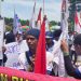 Massa FSPMI Tuban Gelar Aksi Demo Terkait PHK 29 Pekerja Oleh PT.Swabina Gatra