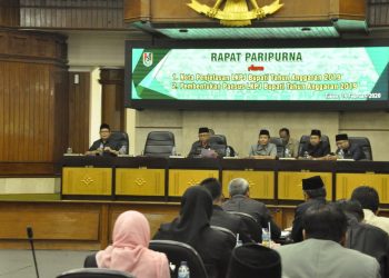 LKPJ Bupati Tahun 2019 Dibahas Dalam Rapat Paripurna DPRD Tuban.
