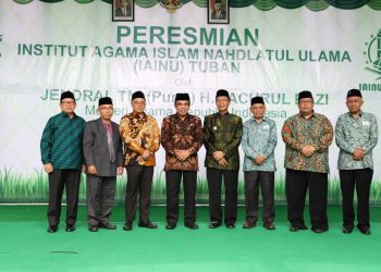 IAINU Tuban Di Resmikan Menteri Agama RI.