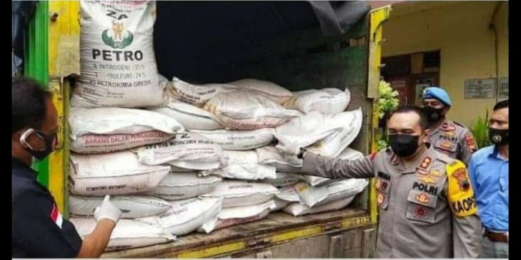 Warga Tuban Di Bekuk Polres Blora Lantaran Penyimpangan Penyaluran Pupuk Bersubsidi