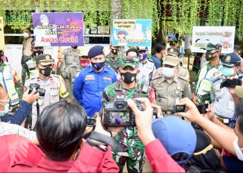 Operasi Penegakan Pendisiplinan Protokol Kesehatan Covid-19 Skala Besar 2021 Digelar Oleh TNI-Polri