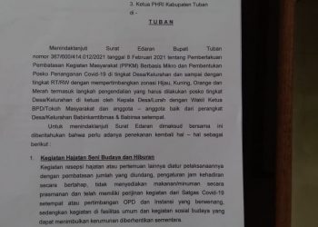 Resepsi Hajatan Dibatasi Pada Masa PPKM Mikro , Disparbudpora Keluarkan Edaran
