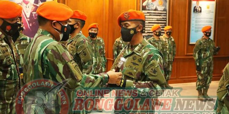 Sertijab Pejabat Korpaskhas Dipimpin Oleh Dankorpaskhas