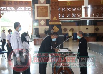 Lantik 214 Pejabat Fungsional , Ini Pesan Sekda Tuban