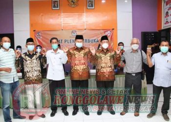 Pengusulan Pengesahan Bupati dan Wabup Kabupaten Lamongan Terpilih Ditetapkan Melalui Rapat Pleno