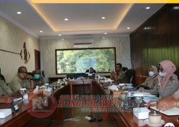 Ikuti Rakor Pembangunan Bendung Gerak Karang Nongko , Ini Pesan Bupati Blora Terpilih