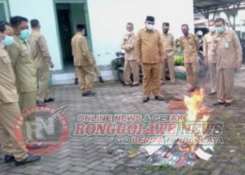 Agar Tidak Disalah Gunakan, 366 Pasang Buku Nikah Di Musnahkan