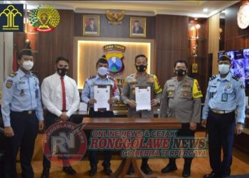 Lapas Klas IIB dan Polres Tuban Teken MoU Perjanjian Kerja Sama