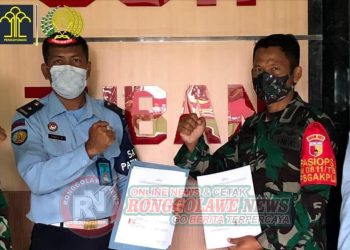 Kodim 0811 dan Lapas Klas IIB Teken MoU Perjanjian Kerja Sama (PKS)