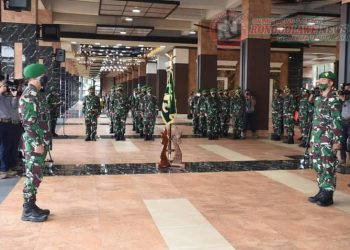 Laporan Korps Kenaikan Pangkat Pati TNI AD dan Sertijab Dirajenad dipimpin Langsung Oleh KASAD