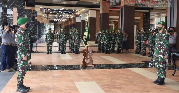 Laporan Korps Kenaikan Pangkat Pati TNI AD dan Sertijab Dirajenad dipimpin Langsung Oleh KASAD