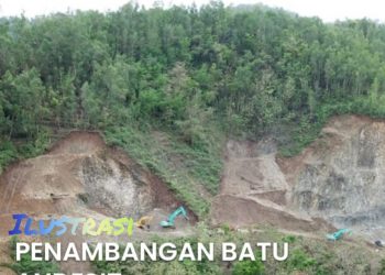 Batu Andesit Seluas 600 Hektare Di Bojonegoro Siap Dieksploitasi
