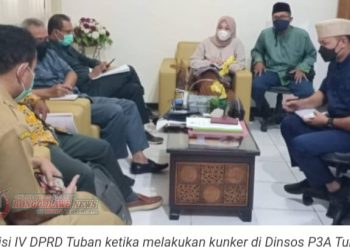Pamit dan Sampaikan Kesalahan Kekurangan, Saat Bupati Tuban Ikuti Sholat Idul Fitri 1442 H