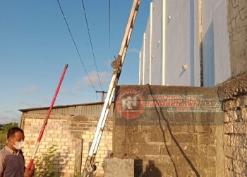 Pekerja Meninggal Akibat Tersetrum Listrik bertegangan Tinggi