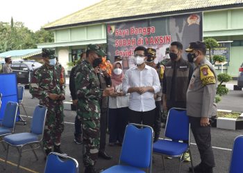 Kodim 0811 Tuban Gelar Serbuan Vaksinasi Covid-19 Massal