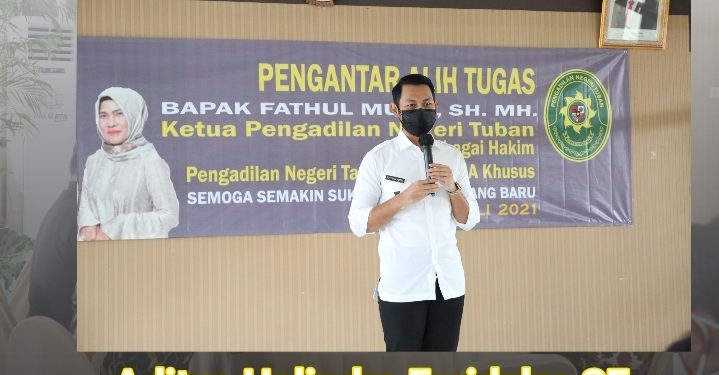 Mas Bupati Hadiri Pelepasan Ketua PN Tuban