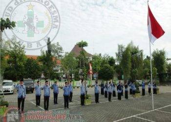 RSUD.dr.R.Koesma Tuban Peringati HUT RI yang ke-76 tahun 2021
