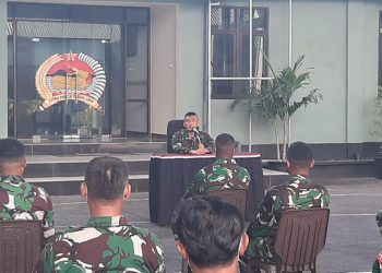 OJT Katpuanter Bintara Dikjurba Otsus TNI-AD TA. 2021, di Tutup Oleh Dandim 0811 Tuban