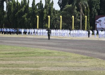 Komandan Upacara Hari Sumpah Pemuda Adalah Pasiops Kodim 0811 Tuban
