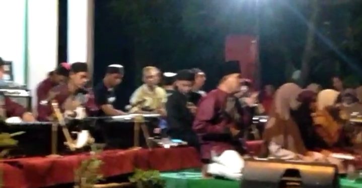 Diduga Tanpa Izin , Peringati Maulid Nabi dan HSN di Sumbertanggul Abaikan Protokol Kesehatan