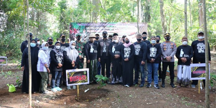 Peringati HSN 2021, Pemkab Tuban Tanam Pohon kopi di Hutan Lindung