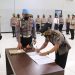 Pejabat Polres Tuban Mengalami Pergantian, 2 Perwira Pensiun 4 Perwira Promosi Jabatan