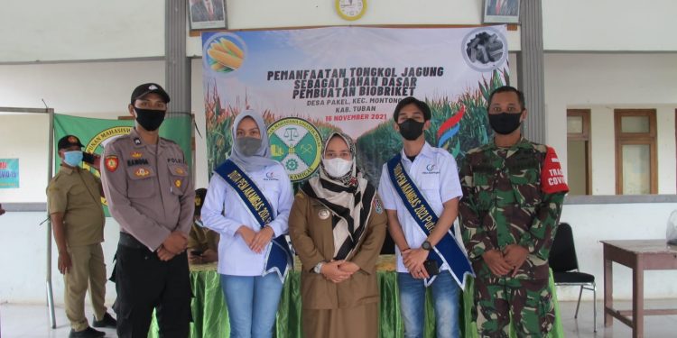 Inovasi Energi Alternatif Dari Tongkol Jagung Oleh Mahasiswa PEM Akamigas, Tiga Pilar Desa Pakel Montong Tuban Berikan Apresiasi