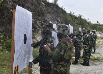 Pertajam Kemampuan Prajurit, Kodim 0811/Tuban  Gelar Latbakjatri