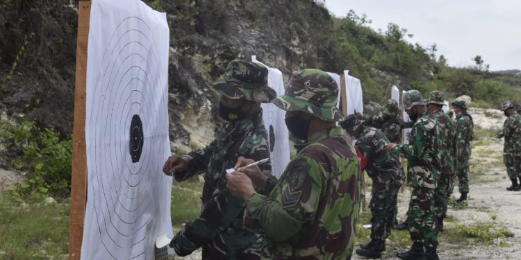 Pertajam Kemampuan Prajurit, Kodim 0811/Tuban  Gelar Latbakjatri