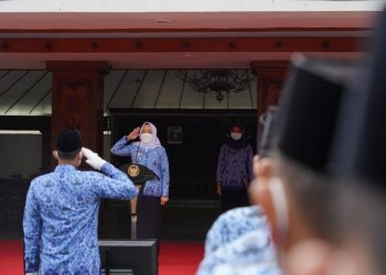 Pangkas Pelayanan Publik yang Rumit, Pesan Bupati Anna Saat Peringati KORPRI Setengah Abad