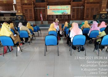 Penilaian Administrasi Lomba Desa/Kel Siaga Aktif Tingkat Kabupaten Tuban Tahun 2021