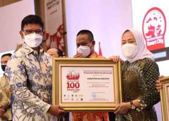 Pemkab Bojonegoro Raih Penghargaan Nasional Dimensi Smart Governance
