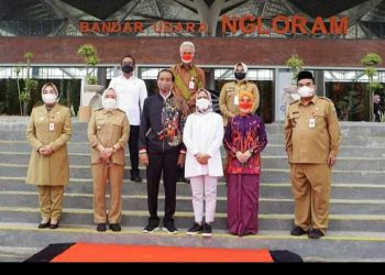 Siap Membangun Kawasan, Bupati Bojonegoro Apresiasi Peresmian Bandara Ngloram