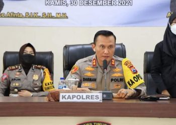 Kriminalitas Tahun 2021 Mengalami Peningkatan dibandingkan Tahun 2020, Ini Data Kapolres Tuban