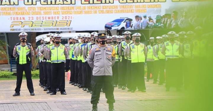 Malam Tahun Baru Tidak Ada Konvoi, Kerumunan dan Kriminalitas, Ini Instruksi Kapolres Tuban