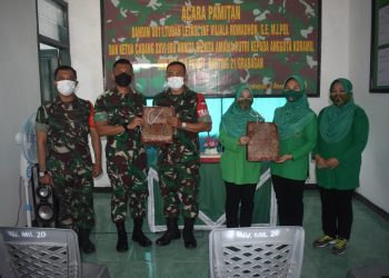 Jelang Pindah Tugas, Dandim Pamitan Ke Koramil Jajaran Kodim 0811 Tuban