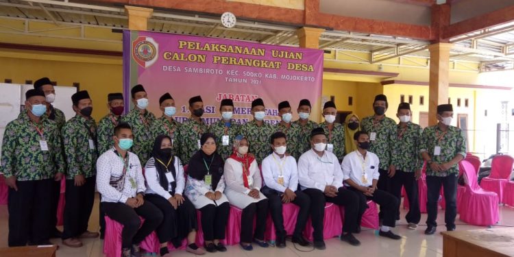 Penetapan Hasil Seleksi Ujian Perangkat Desa Sambiroto Sooko Mojokerto 2021