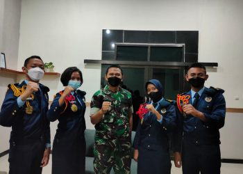 Dandim 0811 Tuban Terima Kunjungan SMAN 3 Taruna Angkasa Madiun