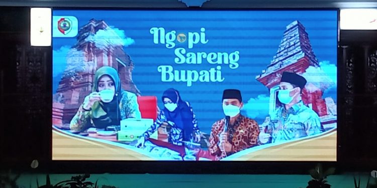 Ngopi Bareng Bupati Ikfina di Pendopo Pemkab
