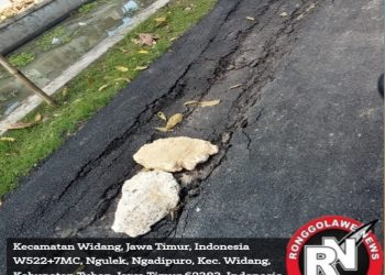 Busyyet Dah..Belum Sebulan Jalan Aspal Dusun Nguleg Wes Angles Maneh